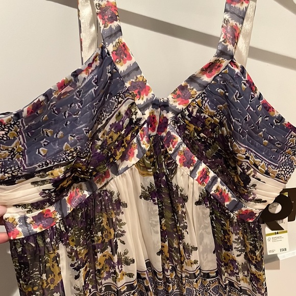 NWT NINE WEST bohemian y2k Dress - Picture 2 of 3